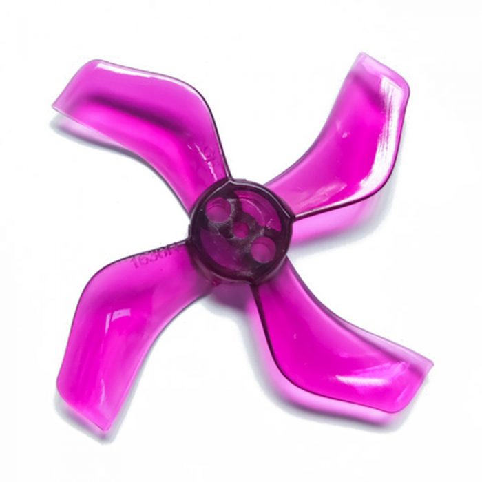 Gemfan 1636-4 40mm  8 helices Whoop  (1.5mm Shaft – Set de 8) PURPURA