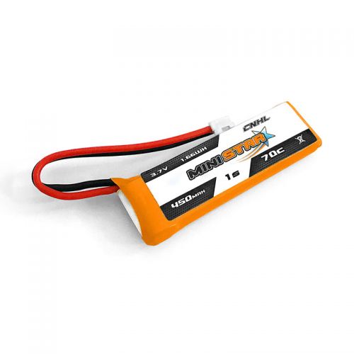 CNHL MiniStar 450mAh 3.7V 1S 70C Lipo Battery With PH 2.0 for EMAX TinyHawk