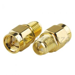 Adaptador RF eléctrico SMA enchufe a conector RP-SMA