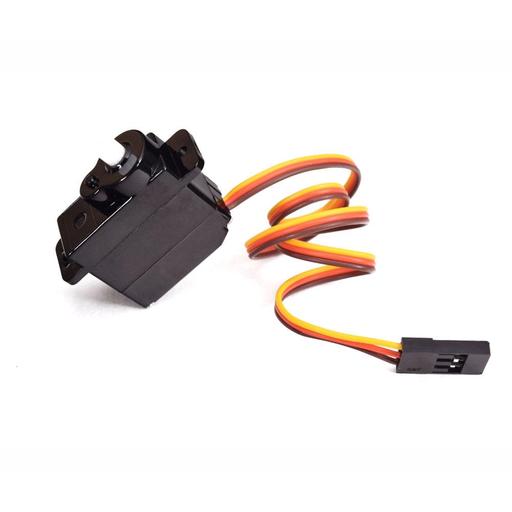 Budget 9g Servo ES08E(color negro) Micro Analog Servo for RC models airplane
