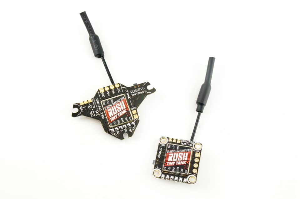 Rush Tiny Tank Whoop VTX & RX Sled