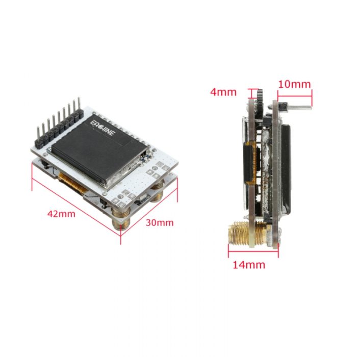 Modulo Diversity Eachine PRO58 40CH 5.8GHZ Pantalla Oled