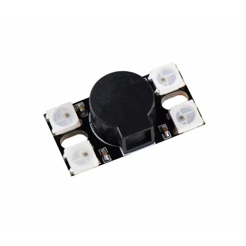 Buzzer + 5v BZ110DB_WS2812 5V 110DB + luz LED para RC Drone FPV Carreras