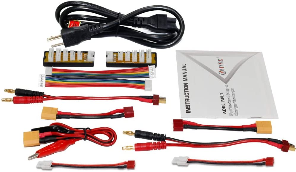 HTRC C240 1-6S LiPo cargador de batería Duo 150W DC 240W 10A para Li-ion NiCd NiMH LiHV PB