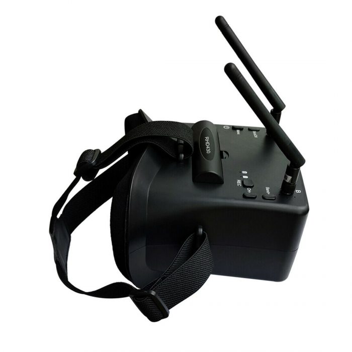 GAFAS SJ RHD430 5.8G 48CH DIVERSITY FPV VIDEO W/DVR, USB-C CHARGING