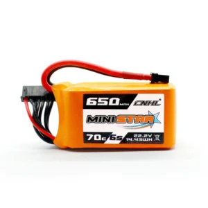 CNHL MiniStar 650mAh 22.2V 6S 70C Lipo Batería con XT30