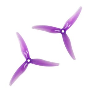 Gemfan Hurricane Durable 51477 3-Blade Propeller (Set de 4) (purpura)