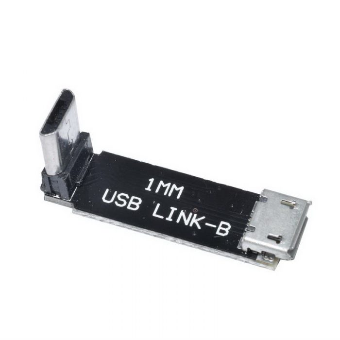 JHEMCU-placa adaptadora USB link-b, 90 grados, tipo L