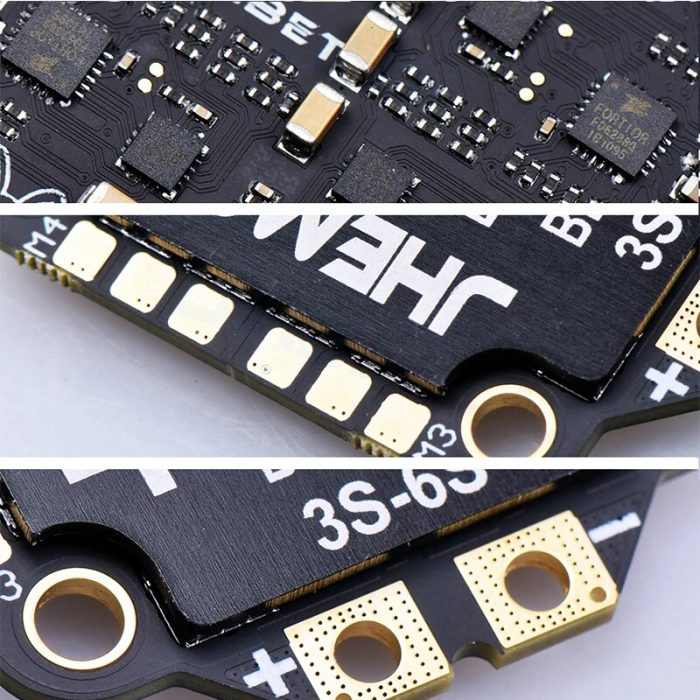 JHEMCU RuiBet 55A BLHELI_S Dshot600 3-6S 4 en 1 ESC 30x30mm