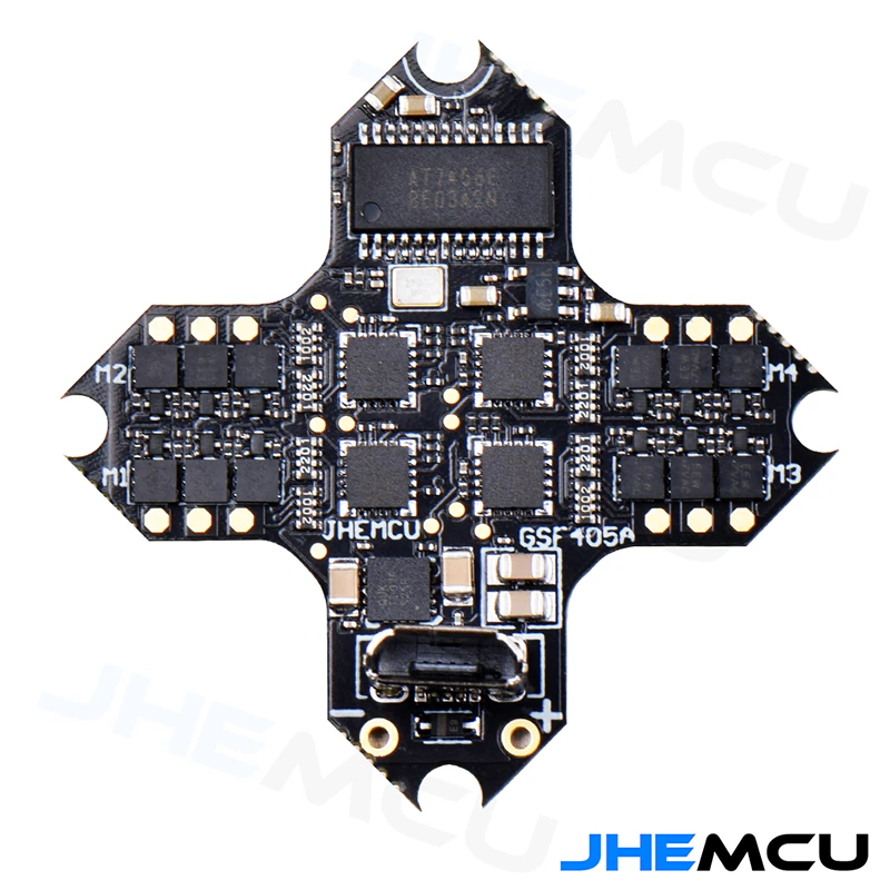JHEMCU-CONTROLADOR DE VUELO GSF405A-BMI AIO 5 AMP ELRS 2.4 (INCLU) O CUALQUIER RX EXTERNO