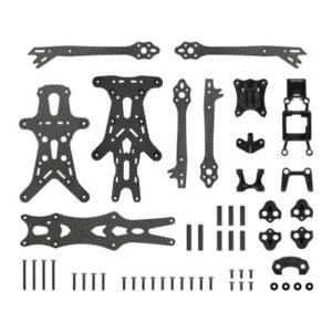 Foxeer Aura V2 6″ Deadcat Frame «No se ven las helices» Analogo/Vista/O3/HDZero(negro)