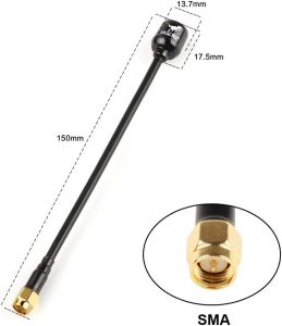 Antenna HGLRC RHCP  Hammer 2.5dBi Super Mini 5.8G  SMA (RHCP)