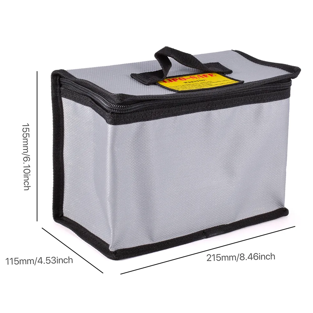 Bolso de seguridad a prueba de explosiones, 215x115x155mm