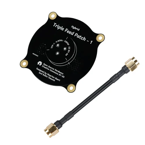 5.8GHz Triple Feed Patch Antenna SMA / RP SMA Directional Circular (RHCP Y LHCP)