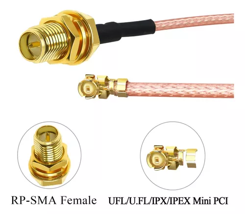 Pigtail Ufl – Rpsma (5cms)