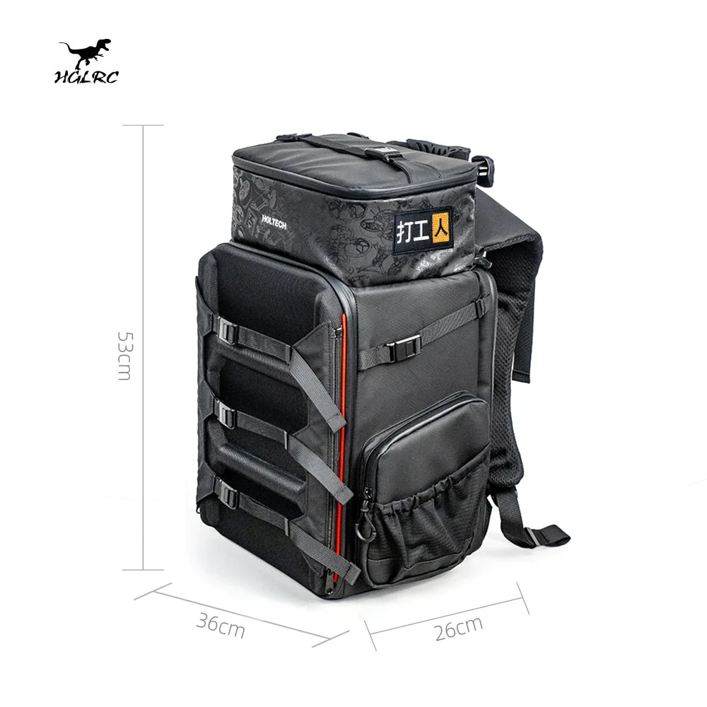 HGLRC Backpack (la mejor maleta para FPV)