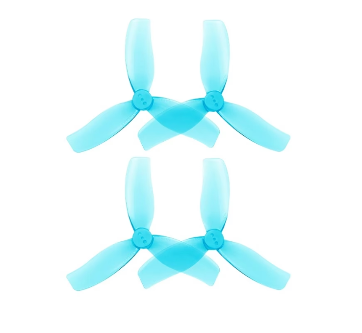 HQProp T90MMX3 para Cinewhoop (2CW+2CCW) - Policarbonato (Azul)