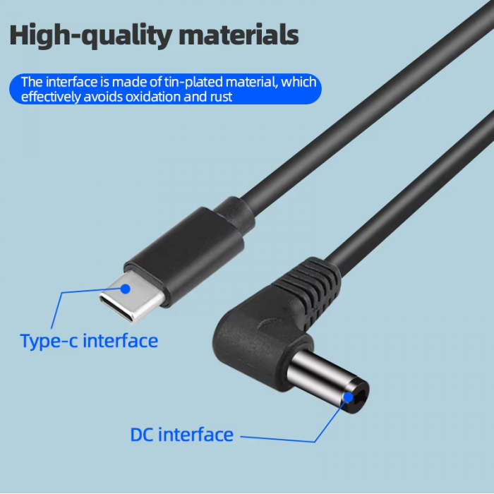 Cable de alimentación tipo C paraDji Googles V1 /V2 FPV  cargador PD, Banco de energía móvil, carga para Dron DJI Avata / DJI FPV