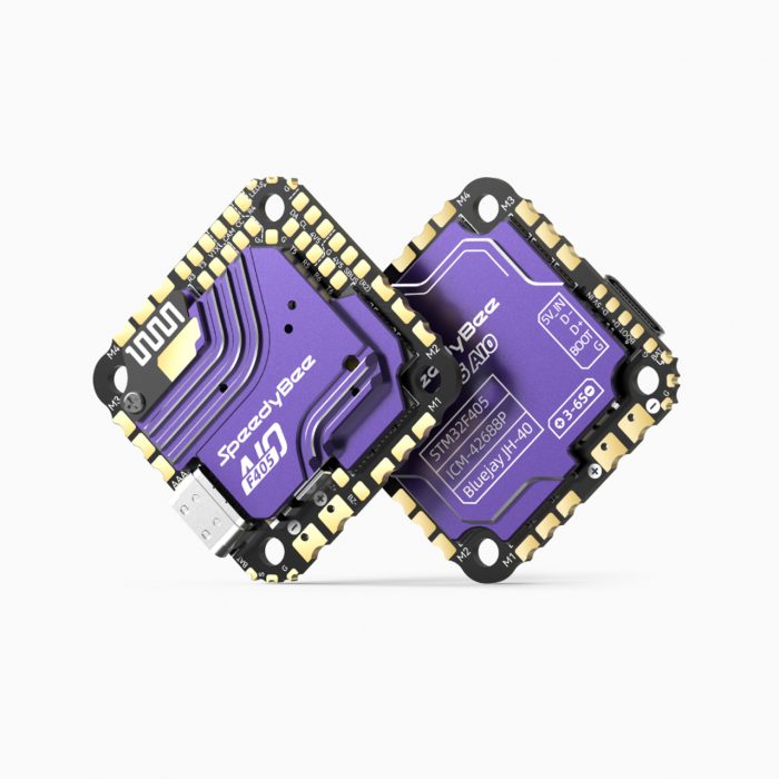SpeedyBee F405 AIO 40A Bluejay 25.5×25.5 3-6S Flight Controller