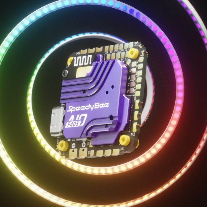 SpeedyBee F405 AIO 40A Bluejay 25.5×25.5 3-6S Flight Controller