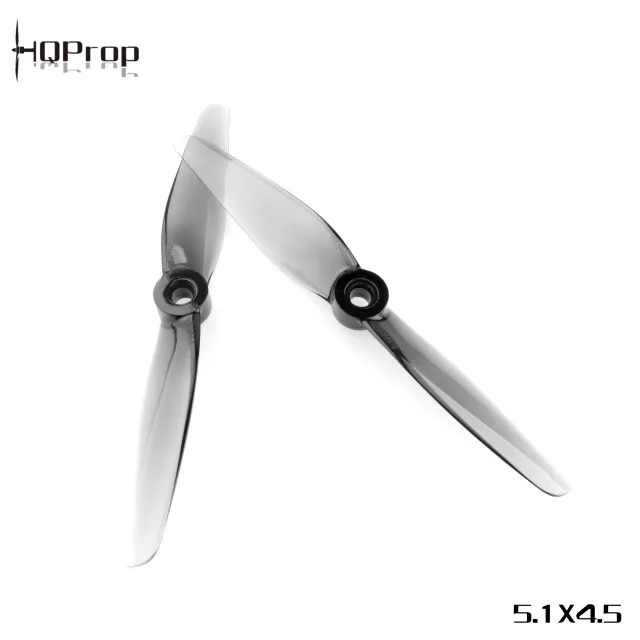 HQProp 5.1X4.5 Gris (2CW+2CCW) – Policarbonato
