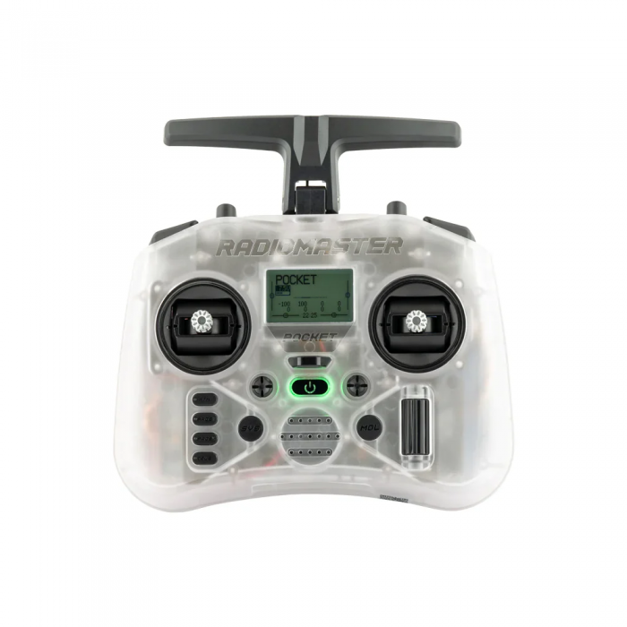 RadioMaster Pocket Radio – ELRS 2.4GHz (TRANSPARENTE) NO Incluye baterias (entrega Immediata)