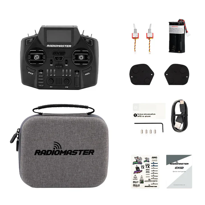 RadioMaster GX12 Gemini-X de doble banda – ELRS