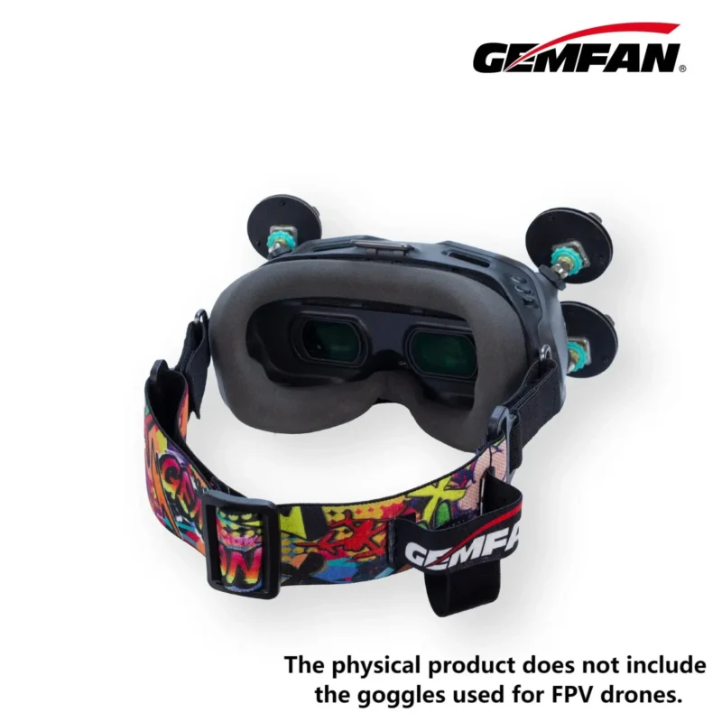 Strap Gemfan FPV para Goggles (DJI , FATSHARK , DJI GOOGLES 2 ,V2 , V1,3 Correa ajustable para la cabeza