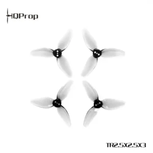 HQProp TR2.5X2.5X3 Gris (2CW+2CCW) – Policarbonato