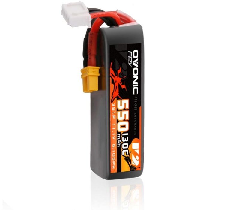 OVONIC 3S 550mAh Lipo 11.1V 130C – XT30