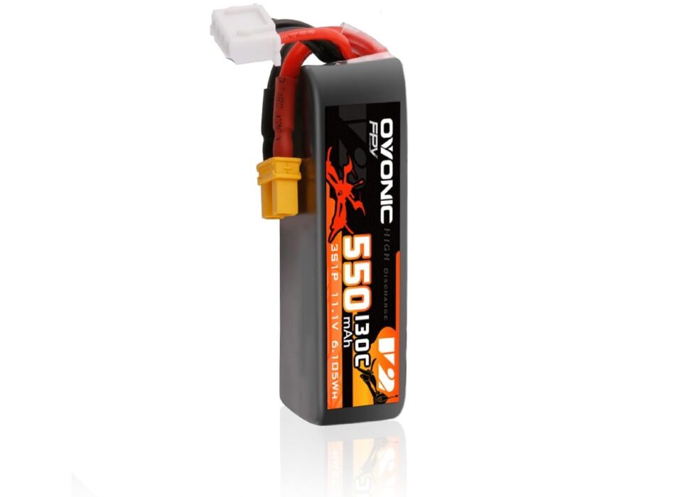 OVONIC 3S 550mAh Lipo 11.1V 130C – XT30