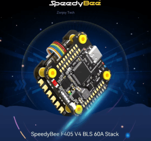 SpeedyBee F405 V4 Stack F405 BLS 60A FC y ESC Stack 30×30  BLHELIS 4 en 1 ESC