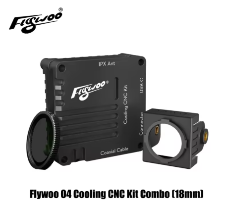 Kit CNC de refrigeración para Flywoo O4 air de aluminio de grado de aviación solución de refrigeración duradera y eficiente