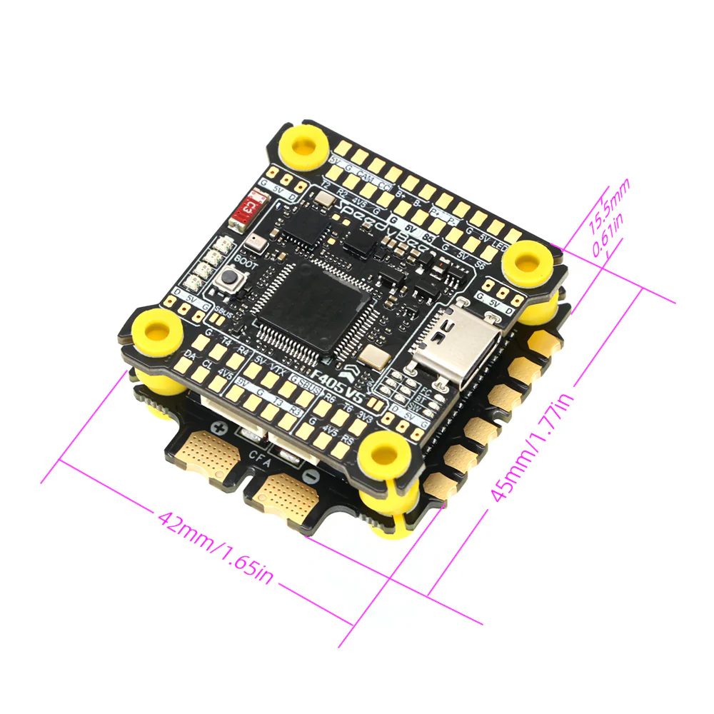 SpeedyBeeF405V555AFC ESCStackF405V5FlightController 5